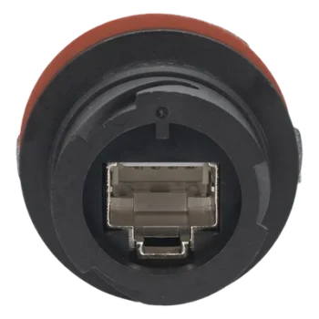 Conector Industrial Cat6A / Blindado / IP66/IP67 / Exterior / -25°C a 85°C / Terminación Rápida