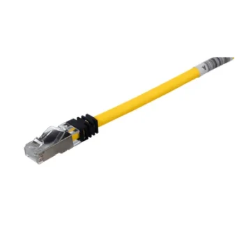 Patch Cord Cat6A / Blindado S/FTP / 26 AWG / 2 m (6.56 ft) / CM/LS0H / Amarillo