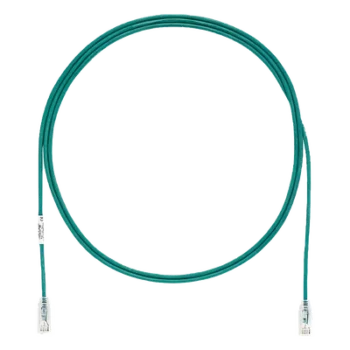 Cable de Parcheo UTP / Cat6 / 28AWG / Diámetro Reducido / 0.3 m (1 Pie) / Verde