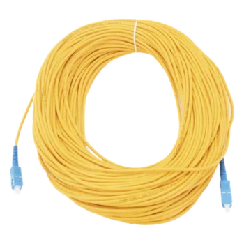Jumper de Fibra Óptica Monomodo / SC/UPC-SC/UPC / Simplex / 60 m (196.85 pies) / Forro PVC 3 mm