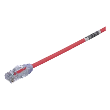 Cable de Parcheo UTP Cat6A / 28AWG / CM-LSZH / 3.05 m (10 pies) / Rojo