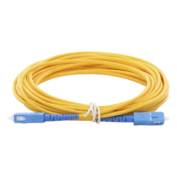 Jumper de Fibra Óptica / Monomodo OS2 G.652D / SC/UPC-SC/UPC / Simplex / 6 m (19.69 pies) / 3 mm