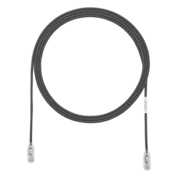 Cable de Parcheo UTP / Cat6 / 28AWG Diámetro Reducido / 4.57 m (15 ft) / Negro