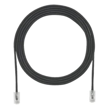 Cable de Parcheo UTP Cat6A / 500 MHz / 28 AWG / 4.7 mm / PoE IEEE 802.3bt / CM/LSZH / -40 a 75°C / 6 ft (1.8 m)
