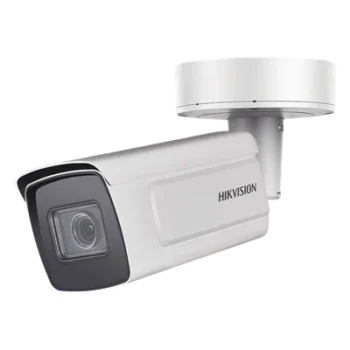 Cámara Bala IP / 4 Megapixel / ANPR / Lente Mot. 2.8 a 12 mm / WDR 140 dB / DarkFighter / IR EXIR 50 m (164 ft) / IP67 / IK10