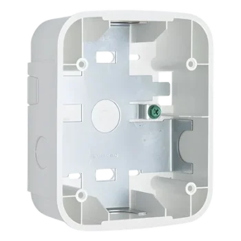 Caja de Montaje en Superficie / Compatible con Sirenas, Estrobos y Campanas / Serie L / Color Blanco