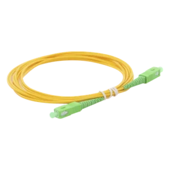 Jumper de Fibra Óptica / SC/APC-SC/APC / Monomodo OS2 / Simplex / 3 m (9.84 ft) / 2 mm