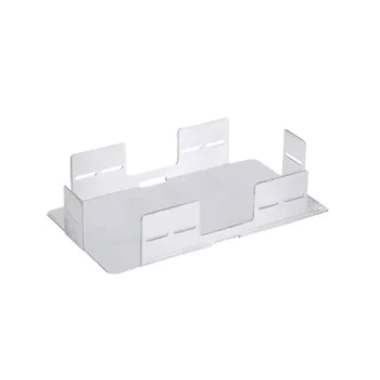 Soporte de Apilamiento / 1-4 Charolas Empalme / Aluminio / 115.9x204.8x44.8 mm / 4.6x8.1x1.8 in / RoHS / Gris