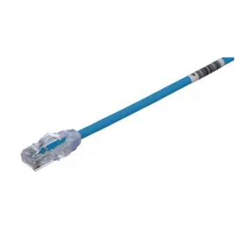Cable de Parcheo UTP Cat6A / 28AWG / CM-LSZH / 1.22 m (4 ft) / Azul