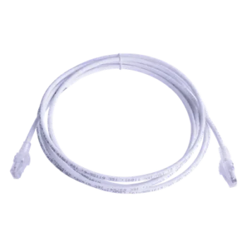 Patch Cord Cat6 UTP / CM-LS0H / 3.05 m (10 ft) / 26 AWG / Alta Densidad / PoE++ / Blanco
