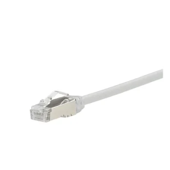 Patch Cord Cat6A / 28 AWG / S/FTP / CM/LS0H / 0.5 m (1.64 ft) / Blanco