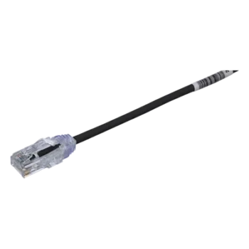 Cable de Parcheo UTP / Cat6 / 28 AWG / 20 cm (7.87 ft) / Diámetro 3.8 mm / PoE IEEE 802.3bt / CM/LSZH