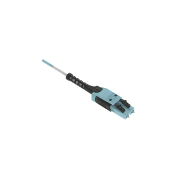 Jumper de Fibra Óptica / Multimodo 50/125 OM4 / LC-LC Uniboot Duplex / LSZH / Aqua / 3 m (9.84 ft)