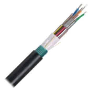 Cable de Fibra Óptica / 6 Hilos / Multimodo OM3 50/125 / Armadura de Acero Corrugado / Bloqueo de Agua en Seco / OSP / MDPE