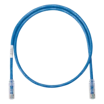Cable de Parcheo UTP / Categoría 6 Clase E / 7.62 m (25 ft) / 24 AWG / T568B / Azul