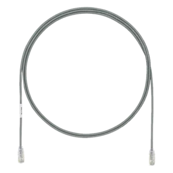 Cable de Parcheo UTP / Cat6A / 28AWG / CM-LSZH / 0.30 m (1 pie) / Gris