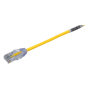 Cable de Parcheo UTP / Cat6 / 28AWG Diámetro Reducido / 20 cm (0.66 ft) / CM/LSZH / PoE IEEE 802.3bt