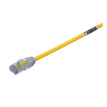 Cable de Parcheo UTP Cat6A / 28AWG / CM-LSZH / 1.52 m (5 ft) / Amarillo