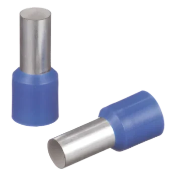 Férula aislada / Polipropileno / 6 AWG (16 mm²) / 23 mm longitud / 105°C / Azul