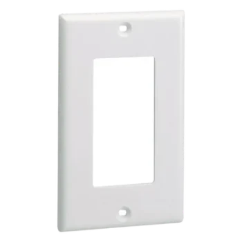 Placa Frontal GFCI / ABS / 114 mm (4.49 in) / 69.8 mm (2.75 in) / Blanco