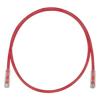 Cable de Parcheo UTP Cat6 / 24 AWG / CM / 0.91 m (3 ft) / Rojo