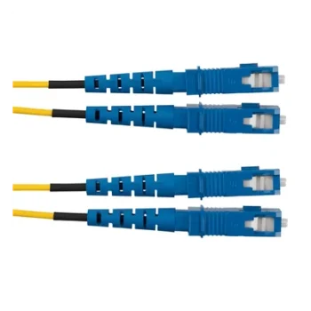 Jumper de Fibra Óptica / Monomodo OS2 9/125 / SC-SC Duplex / OFNR Riser / LSZH / 3 m (9.84 ft) / 1.6 mm