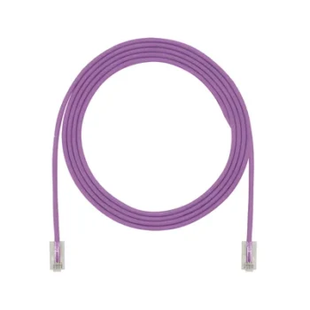 Cable de Parcheo UTP / Cat6 / 28AWG Diámetro Reducido / 20.2 cm (0.66 ft) / PoE IEEE 802.3bt / -10°C a 75°C
