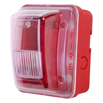 Cubierta para sirena estrobo exterior / Policarbonato Lexan® / 4.75' x 5.75' x 4.18' / UL 464 & UL 1971