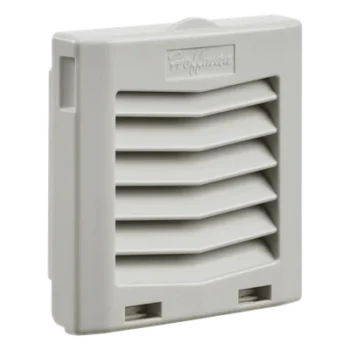 Rejilla de Escape con Filtro / IP54 / Click-Fit / 5 in (127 mm) / Gris Claro RAL 7035