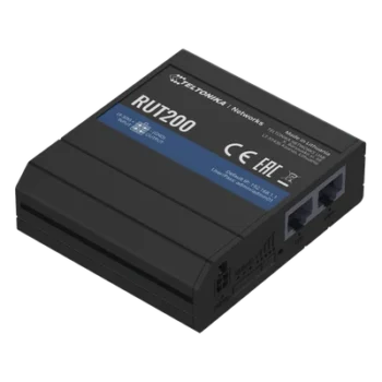 Router Industrial LTE 4G / 150 Mbps Cat 4 / 2 Puertos Ethernet 10/100 / WiFi 2.4 GHz / Montaje Riel DIN / -40°C a 75°C (-40°F a 167°F)