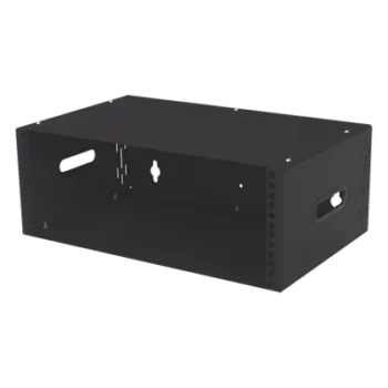 Gabinete de Pared para Redes / 4U / Profundidad 250 mm (9.8 in) / Acero Galvanizado Calibre 20 / Montaje Compacto