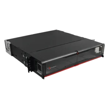 Distribuidor de Fibra Óptica de Alta Densidad / 19' Rack / 2 UR / 192 Fibras / 8 Placas Plug and Play / 1.58 ft (48.26 cm)