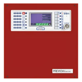 Central de Detección de Incendio / 4 a 36 Zonas / Gestión Gas 4-20 mA / Extinción EN 12094-1 / Pantalla Táctil 4.3" / Cloud Fire / 15.7 ft (4.3") Display