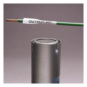 Etiqueta Termorretráctil / 8.6 mm (0.34 in) / 2.4 m (7.87 ft) / Poliolefina / 18-12 AWG / Blanco