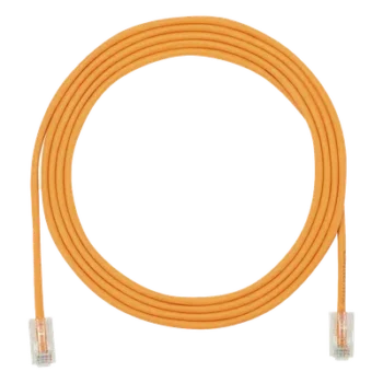 Cable de Parcheo / Cat6A / 28AWG / CM-LSZH / 0.91 m (3 ft) / Naranja