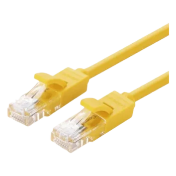 Cable UTP Ethernet Cat 6 / 1000 Mbps / 250 MHz / 2 m (6.56 ft) / RJ45 / Amarillo