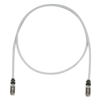 Patch Cord Cat6A / Blindado S/FTP / CM/LS0H / 1 Metro (3.28 Pies) / 500 MHz / PoE+ / 26 AWG