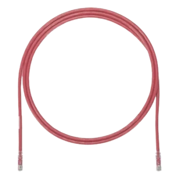 Cable de Parcheo UTP / Cat6A / 24 AWG / CM / 5.18 m (17 ft) / Rojo