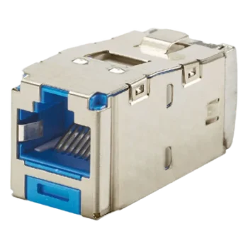 Conector Jack RJ45 Blindado / Categoría 6 / 10GBase-T / Terminación sin Impacto / HDBaseT 100 m (328 ft) / Mini-Com TG