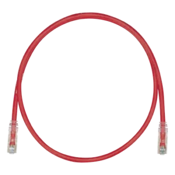 Cable de Parcheo UTP Cat6 / 24 AWG / CM / 1.52 m (5 Pies) / Rojo