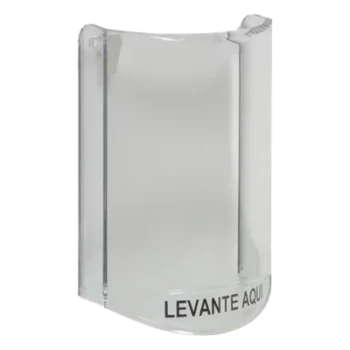 Cubierta protectora de policarbonato / Sin sonido / Texto en español / 135 x 89 x 45 mm / -40 a 120°F (-40 a 49°C) / UL y cUL conforme a ADA
