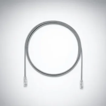 Cable de Parcheo UTP / Cat6A / 28AWG Diámetro Reducido / CM-LSZH / 3.05 m (10 ft) / Gris