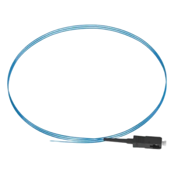 Pigtail de Fibra Óptica / SC Simplex / Multimodo OM3 50/125 / 900μm / 3 m (9.84 pies) / Aqua