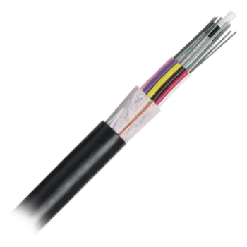 Cable de Fibra Óptica / 12 Hilos / Planta Externa / Multimodo OM3 50/125 / Dieléctrico / MDPE
