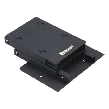 Soporte para 2 Casetes HD Flex / 12 Puertos / 4.1" (104.1 mm) Ancho / 5.98" (151.9 mm) Alto / Negro