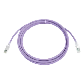 Patch Cord / Cat6A S/FTP / CM/LS0H / 3.05 m (10 ft) / Blindaje 360° / Alta Densidad