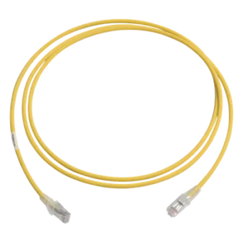 Patch Cord Cat6 UTP / CM-LS0H / 2.13 m (7 ft) / 26 AWG / 250 MHz / PoE++ / Amarillo