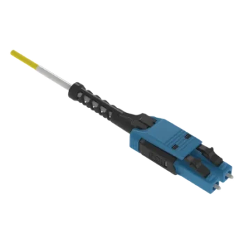 Jumper de Fibra Óptica / Monomodo 9/125 OS1/OS2 / LC-LC Uniboot Duplex / LSZH / 5 m (16.4 ft) / Amarillo