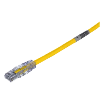 Cable de Parcheo UTP Cat6 / 24 AWG / CM / 6.10 m (20 pies) / Amarillo