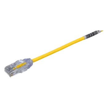 Cable de Parcheo UTP Cat6 / 28AWG Diámetro Reducido / 7.62 m (25 ft) / 250 MHz / Doble Clasificación CM/LSZH / PoE IEEE 802.3bt